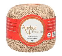 Anchor 4771016-00286 Hilo de ganchillo 100% algodón, 286, grosor 16, 88 gramos