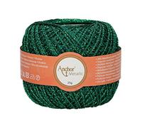 Anchor Artiste Metallic 4716400-00322 - Hilo de efecto metálico, color verde