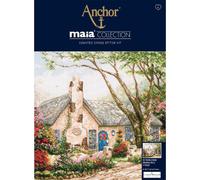 Anchor Colección Maia Juego de punto de cruz "Morning Glory Cottage", Patrones d