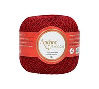 Anchor Freccia, Fuerza: 12, Embalaje: 50G, Longitud: 285M Rot Hilos De Ganchillo
