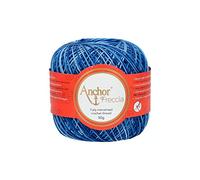 Anchor Hilo de Ganchillo, Algodón, 1210, Stärke 6, 88 Unidades