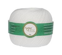 Anchor Mercer Crochet, Grosor: 60, Embalaje: 50G, Longitud: 757M 7901 Hilos De Ganchillo