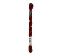 Anchor Perla Hilo Grosor 5 4585000 - 00022 Color Rojo Oscuro Hilo de Bordar, 100% algodón, 5 G strängchen