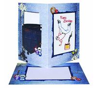 Anchor Rag Dolls & Soft Toys - Kit de Manualidades Dancing Boy Tarjeta de cumpleaños, Multicolor