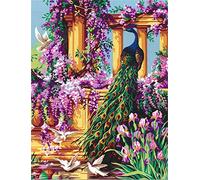 Anchor Royal Paris - Lienzo decorativo (48 x 62 cm), diseño de esquinas, multicolor