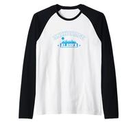 Anchorage City en el Estado de Alaska Camiseta Manga Raglan