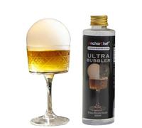 AnchorChef Mezcla decorativa de burbujas de 200 ml (paquete de 2), burbujas comestibles para cócteles, accesorios de burbujas de aroma para pistola de burbujas de humo de cóctel, accesorios de