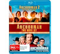 Anchorman 1 & 2 (3 Blu-Ray) [Edizione: Australia] [Italia] [Blu-ray]