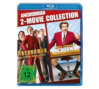 Anchorman Box (Blu-ray) Carell Steve Applegate Christina Ferrell Will Rudd Paul