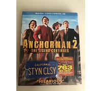 Anchorman 2: The Legend Continues [USA] [Blu-ray]