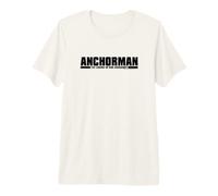 Anchorman: The Legend of Ron Burgundy Logo Camiseta Premium