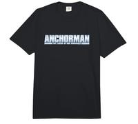 Anchorman: The Legend of Ron Burgundy Metallic Logo Comfort Colors Adult Heavyweight T-Shirt