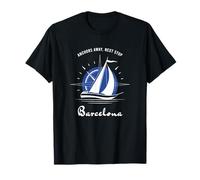 Anchors Away Próxima Parada Barcelona Sailing Adventure Camiseta