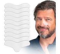 Anchy Almohadillas Nasales CPAP 10 Unidades - Pads Gel Silicona para Mascarilla CPAP, Protector Nariz Recortable, Reutilizable & Lavable - Accesorios CPAP para Apnea del Sueño - Protector Piel