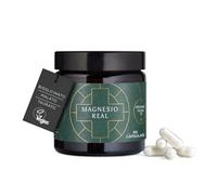 Ancient + Brave | Complejo de magnesio 3 en 1: glicinato, malato y taurato | 60 cápsulas veganas | Suplemento de magnesio de alta potencia para el sueño, la energía, los músculos y los huesos Fabricad