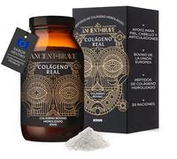 Ancient + Brave - True Collagen - 33 Raciones - 100% Péptidos de Colágeno Hidrolizado en Polvo, 200 g - Colágeno Bovino Europeo - Alto en Proteínas, Ideal Ayuno y Keto - Piel, Cabello y Uñas