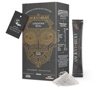 Ancient + Brave True Creatine+ | Creatina Monohidratada en Polvo | 75 g | 75 g | 15 sobres | Con Taurina, Magnesio y Vitamina D | Energía y Rendimiento Físico | Sin Aditivos