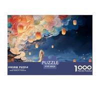 Ancient Chinese City 1000 Pcs Ökopapier Puzzle Ancient City Stressabbau Familienspiel Puzzles Als Geburtstagsgeschenke 38x26cm/1000pcs