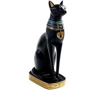 Ancient Egipcio Gato Dios Estatua de la Estatua del Gato Afortunado figurado de la decoración del hogar Moderno decoración del gabinete del Vino Adornos Feng Shui Muebles, 1 colección de Arte