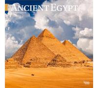 Ancient Egypt 2026 12 X 24 Inch (Hanging) Monthly Square Wall Calendar Plastic-Free