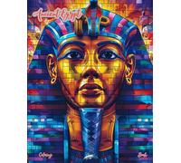 Ancient Egypt Coloring Book for Adults: Relaxing Egyptian Coloring Pages Featuring Pharaohs, Gods, and Pyramids