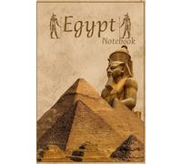 Ancient Egypt Notebook: Lined Journal with Pyramids and Hieroglyphs Design: Classic Lined Notebook Featuring Ancient Egyptian Symbols and Pyramid Art