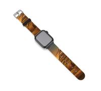 Ancient Egypt Secrets Pyramid Sphinx - Correas de silicona de repuesto para Apple Watch, 38mm/40mm, Acero inoxidable, Amatista