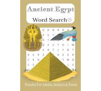 Ancient Egypt Word Search Puzzle Book: 6x9 inches | 110 pages | 50+ Puzzles