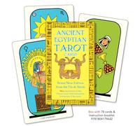 Ancient Egyptian Tarot Card Pack: 78 Cards + Instruction Booklet (Tarot Card Box)