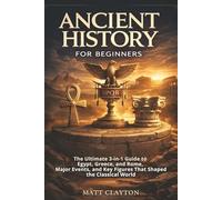 Ancient History for Beginners: The Ultimate 3-in-1 Guide to Egypt, Greece, and Rome, Major Events, and Key Figures That Shaped the Classical World (Echoes Through Time)
