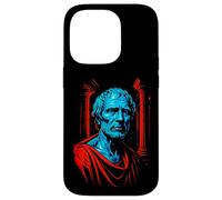 Ancient Philosopher Bust Stoic Roman Greek Wisdom Carcasa para iPhone 14 Pro