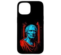 Ancient Philosopher Bust Stoic Roman Greek Wisdom Carcasa para iPhone 15
