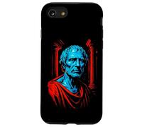 Ancient Philosopher Bust Stoic Roman Greek Wisdom Carcasa para iPhone SE (2020) / 7/8
