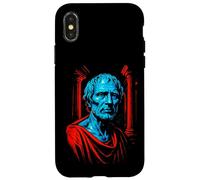 Ancient Philosopher Bust Stoic Roman Greek Wisdom Carcasa para iPhone X/XS