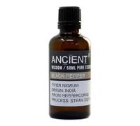 Ancient Wisdom Aceite esencial puro de pimienta negra, 50 ml
