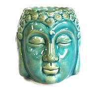 Ancient Wisdom Antiguo Azul Buda Quemador de Aceite