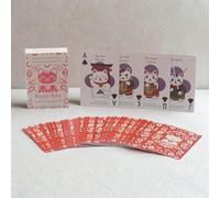 Ancient Wisdom Baraja de 54 cartas de juego y oráculo, gatos de la suerte, Maneki Neko, inglés