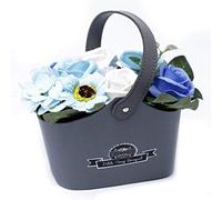 Ancient Wisdom Bouquet Petite Basket - Soothing Blues