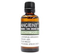 Ancient Wisdom Cedarwood Organic Essential Oil 50ml