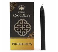 Ancient Wisdom Conjunto de 10 velas Negras - Protección - Velas mágicas