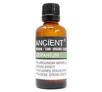 Ancient Wisdom Geranium Organic Essential Oil 50ml