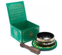 Ancient Wisdom Green Tara Singing Bowl Set 10cm
