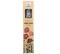 Ancient Wisdom Incienso Botánico Natural Masala - Incienso Tradicional India Namaste - 1 cajetilla de 30 Gramos (Sandalo)