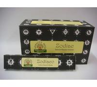 Ancient Wisdom Incienso Namaste Mandala Masala - Tradicional de India Agarbathi - Hecho a Mano - 1 cajetilla (Zodiac)