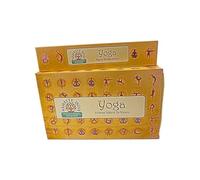 Ancient Wisdom Incienso Namaste Mandala Masala - Tradicional de India Agarbathi - Hecho a Mano - 1 cajetilla (Yoga)