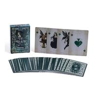 Ancient Wisdom Juego de cartas y oráculo, baraja de 54 cartas, gatos de la suerte y hadas, idea de regalo de cumpleaños
