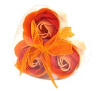 Ancient Wisdom - Lote de 3 Rosas de jabón (Caja de corazón)