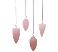 Ancient Wisdom Magic Pendulum - Rose Quartz