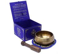 Ancient Wisdom Medicine Buddha Singing Bowl Set 10cm