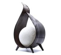 Ancient Wisdom Natural Coconut Lamp - Chocolate Wrapover Twist Marca